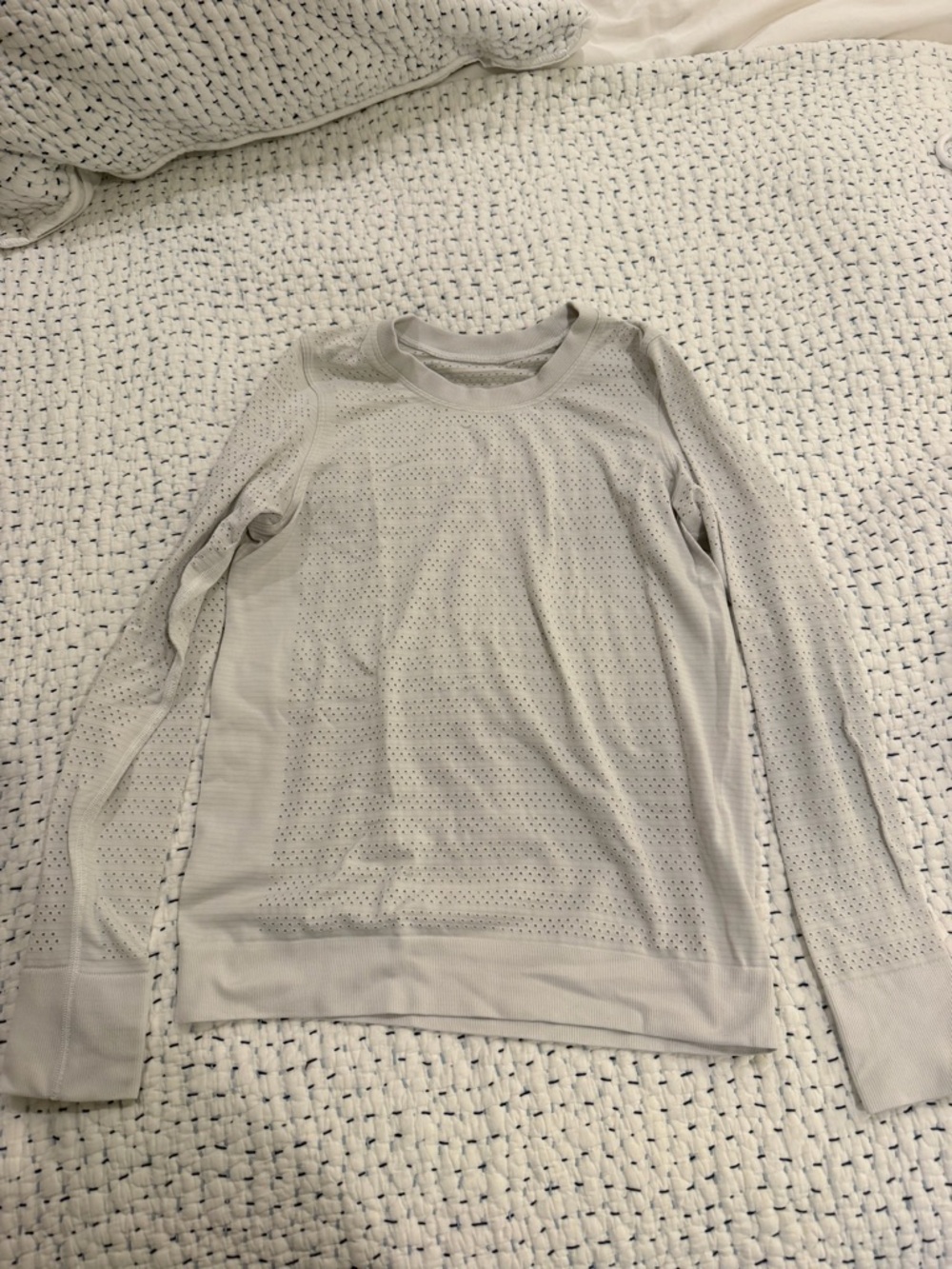 lululemon athletica Long Sleeve Perforated Crew